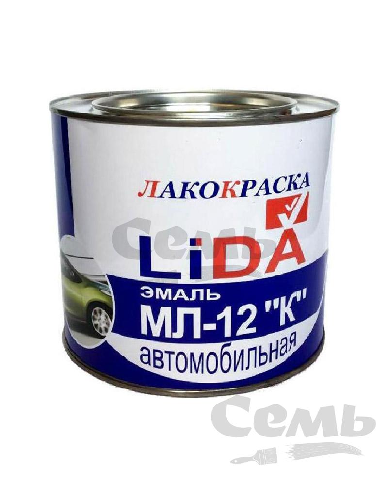Эмаль МЛ-12 К золотисто-жёлтая /2 кг/ Lida
