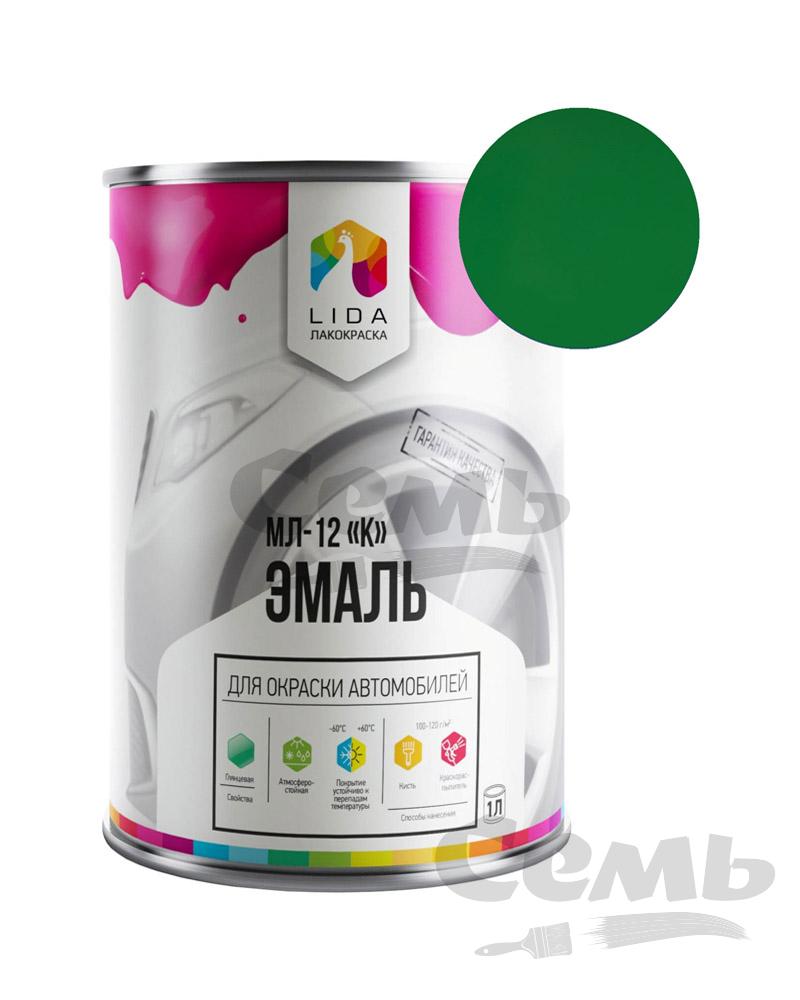 Эмаль МЛ-12 К лоза (зеленая) /2 кг/ Lida