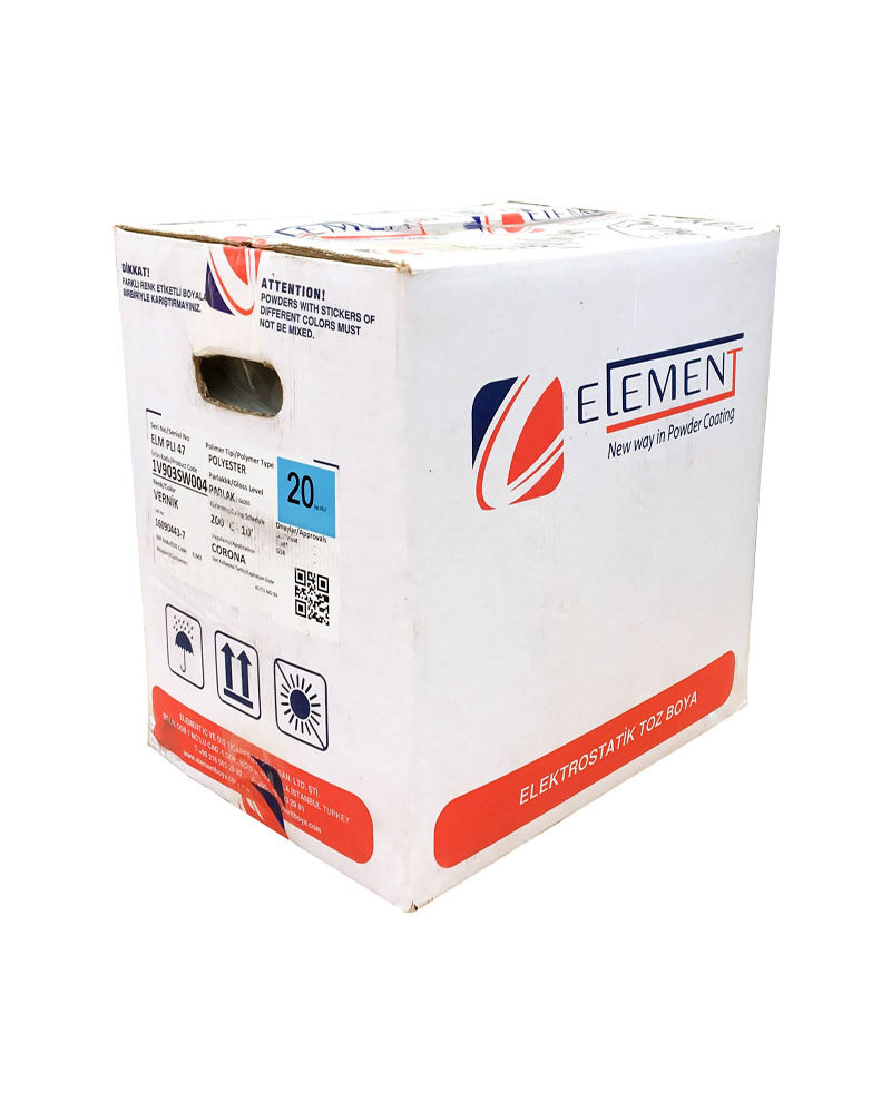 Порошковая краска ELEMENT PE RAL 9005 (шагрень глян.)/25 кг/ 1W304S9005