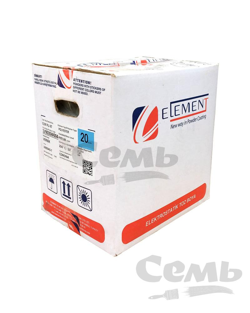 Порошковая краска ELEMENT PE RAL 9005 (шагрень глян.)/25 кг/ 1W304S9005